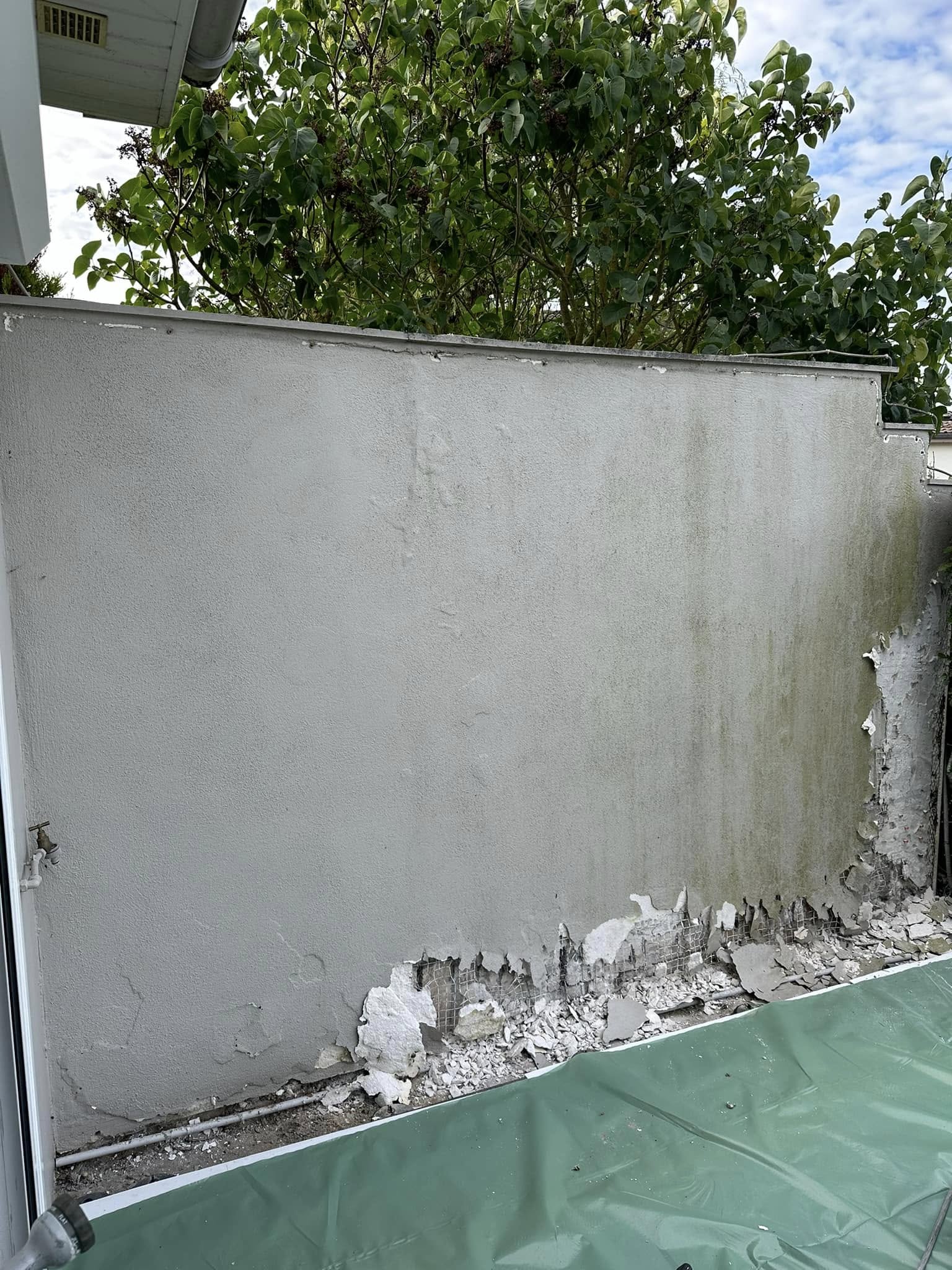 Cimentage extérieur réalisé par SF Rénovation